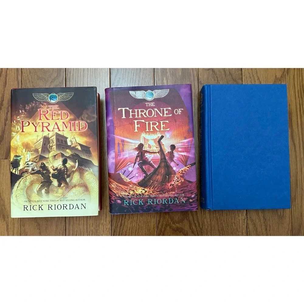 The Kane Chronicles Collection Rick Riordan 3‎ Books Set (Hardcover)